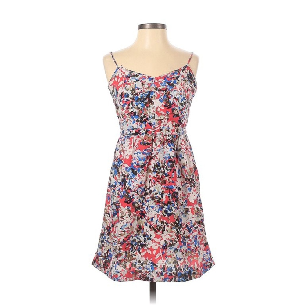 J. Crew Multicolor Floral Dress